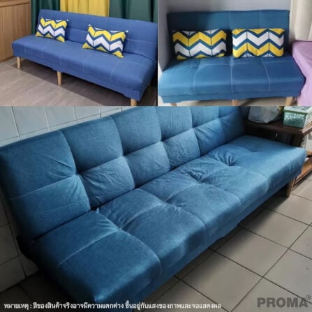 [Pre-order]โซฟาเบด PROMA-SF59-01 150 ซม. สีฟ้า_1